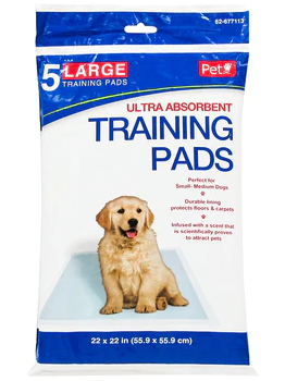 Pet Inc Ultra Absorbent Training Pads 5 große Trainingspads